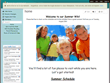 Tablet Screenshot of bcesummer.wikispaces.com