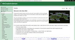 Desktop Screenshot of 4thgradeanderson.wikispaces.com