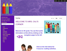 Tablet Screenshot of jcali.wikispaces.com