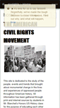 Mobile Screenshot of civrights.wikispaces.com