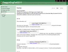 Tablet Screenshot of daggjrengfall2011.wikispaces.com
