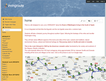 Tablet Screenshot of irvingroute.wikispaces.com