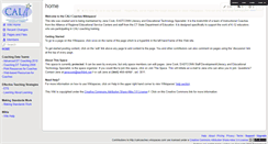 Desktop Screenshot of calicoaches.wikispaces.com