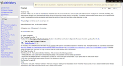 Desktop Screenshot of cishistory.wikispaces.com