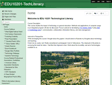 Tablet Screenshot of edu10201-techliteracy.wikispaces.com