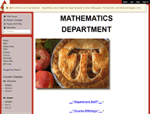 Tablet Screenshot of deltamath.wikispaces.com