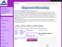 Tablet Screenshot of elearning-seymour.wikispaces.com