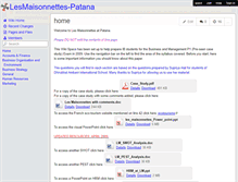 Tablet Screenshot of lesmaisonnettes-patana.wikispaces.com