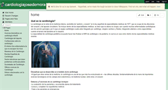 Desktop Screenshot of cardiologiajosedemora10.wikispaces.com