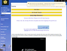 Tablet Screenshot of grade4missryan.wikispaces.com