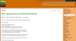 Desktop Screenshot of ihs-dramamamas.wikispaces.com