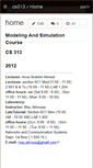Mobile Screenshot of cs313.wikispaces.com