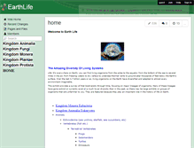 Tablet Screenshot of earthlife.wikispaces.com